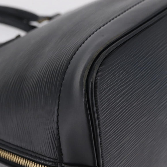 LOUIS VUITTON Epi Alma Hand Bag Noir Black M52142 LV Auth ep16839