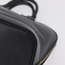 LOUIS VUITTON Epi Alma Hand Bag Noir Black M52142 LV Auth ep16839-11