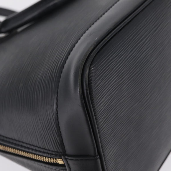 LOUIS VUITTON Epi Alma Hand Bag Noir Black M52142 LV Auth ep16839