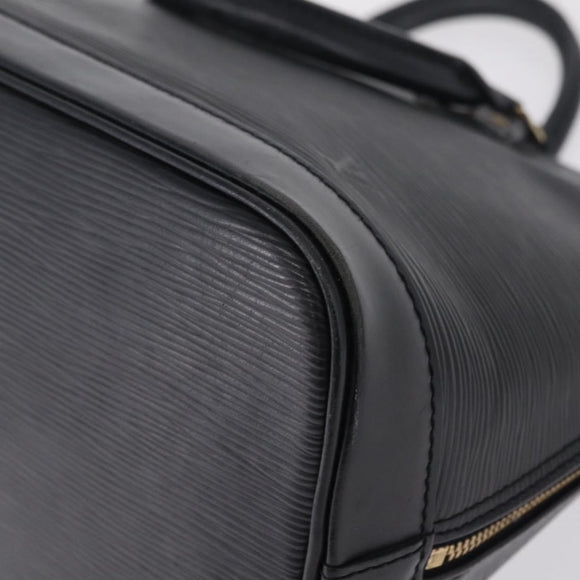 LOUIS VUITTON Epi Alma Hand Bag Noir Black M52142 LV Auth ep16839