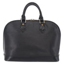 LOUIS VUITTON Epi Alma Hand Bag Noir Black M52142 LV Auth ep16839-3