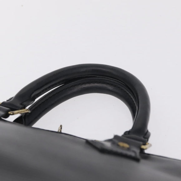LOUIS VUITTON Epi Alma Hand Bag Noir Black M52142 LV Auth ep16839