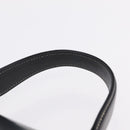Burberrys Hand Bag Leather Black Gold Auth ep16840A-14