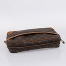 LOUIS VUITTON Monogram Compiegne 28 Clutch Bag M51845 LV Auth ep16843-5