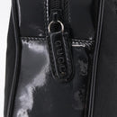 GUCCI Bamboo Hand Bag Nylon Black Silver 000 0538 Auth ep16850-14
