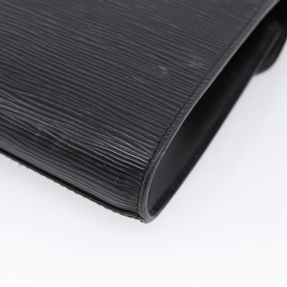 LOUIS VUITTON Epi Art Deco Clutch Bag Black M52632 LV Auth ep16857A