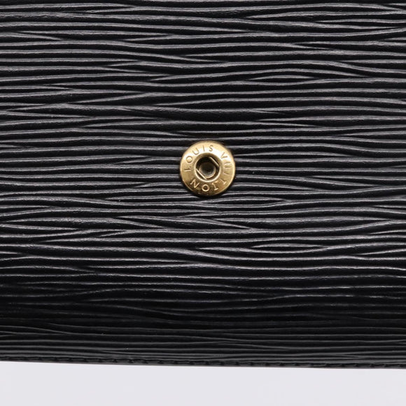 LOUIS VUITTON Epi Art Deco Clutch Bag Black M52632 LV Auth ep16857A