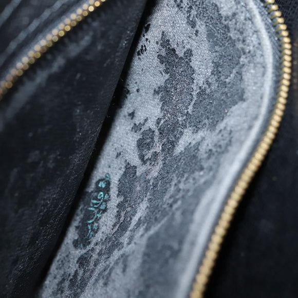 LOUIS VUITTON Epi Art Deco Clutch Bag Black M52632 LV Auth ep16857A