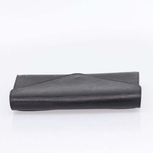 LOUIS VUITTON Epi Art Deco Clutch Bag Black M52632 LV Auth ep16857A