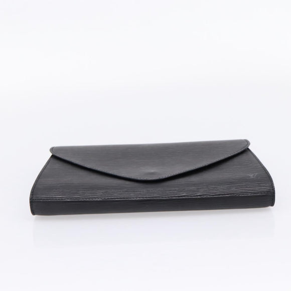 LOUIS VUITTON Epi Art Deco Clutch Bag Black M52632 LV Auth ep16857A