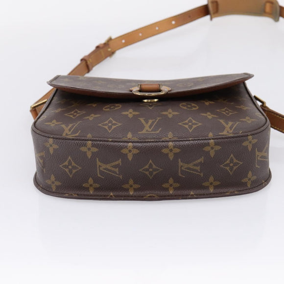 LOUIS VUITTON Monogram Saint Cloud GM Shoulder Bag M51242 LV Auth ep16871