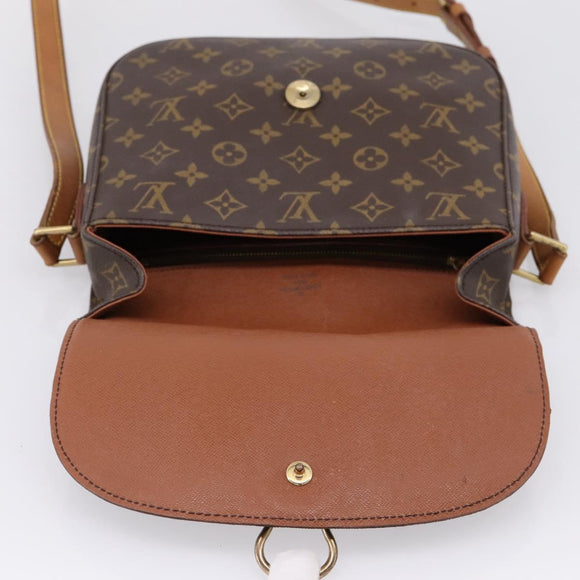 LOUIS VUITTON Monogram Saint Cloud GM Shoulder Bag M51242 LV Auth ep16871