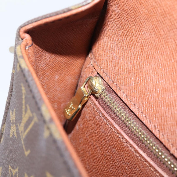 LOUIS VUITTON Monogram Saint Cloud GM Shoulder Bag M51242 LV Auth ep16871