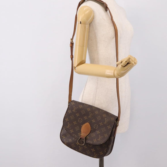 LOUIS VUITTON Monogram Saint Cloud GM Shoulder Bag M51242 LV Auth ep16871
