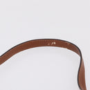 GUCCI Bamboo Hand Bag Leather 2way Brown Gold 000 3780 0290 Auth ep16872-11