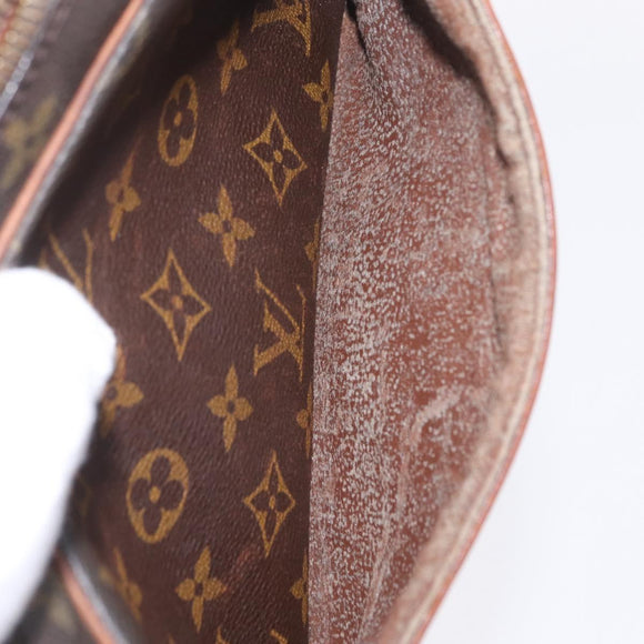 LOUIS VUITTON Monogram Compiegne 23 Clutch Bag M51847 LV Auth ep16875