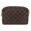LOUIS VUITTON Monogram Compiegne 23 Clutch Bag M51847 LV Auth ep16875-3