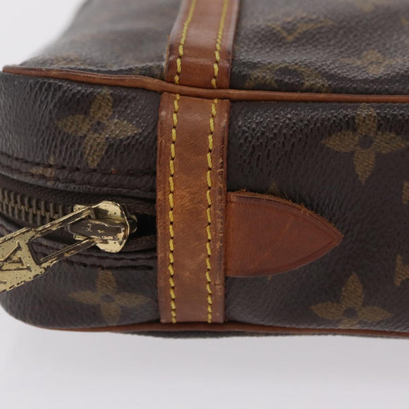 LOUIS VUITTON Monogram Compiegne 23 Clutch Bag M51847 LV Auth ep16875