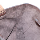 PRADA Tote Bag Leather Brown Auth ep16886-16