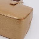 LOUIS VUITTON Monogram mat Shelton Hand Bag Noisette M55177 LV Auth ep16888-9