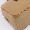 LOUIS VUITTON Monogram mat Shelton Hand Bag Noisette M55177 LV Auth ep16888-14