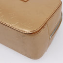 LOUIS VUITTON Monogram mat Shelton Hand Bag Noisette M55177 LV Auth ep16888-15