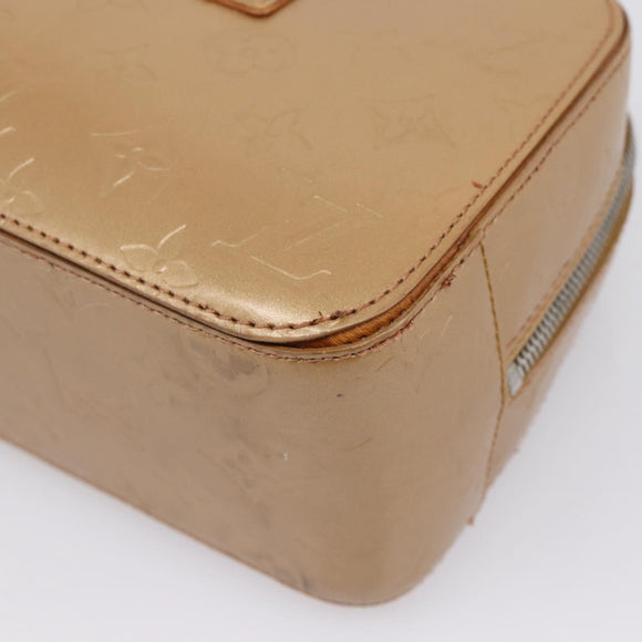 LOUIS VUITTON Monogram mat Shelton Hand Bag Noisette M55177 LV Auth ep16888