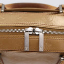 LOUIS VUITTON Monogram mat Shelton Hand Bag Noisette M55177 LV Auth ep16888-17
