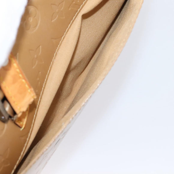 LOUIS VUITTON Monogram mat Shelton Hand Bag Noisette M55177 LV Auth ep16888