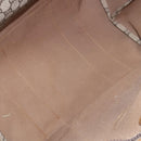 GUCCI GG Plus Supreme Web Sherry Line Tote Bag PVC Beige Gold Auth ep16894-22