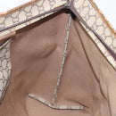 GUCCI GG Plus Supreme Web Sherry Line Tote Bag PVC Beige Gold Auth ep16894-23
