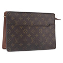 LOUIS VUITTON Monogram Pochette Homme Clutch Bag M51795 LV Auth ep16898-1
