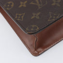 LOUIS VUITTON Monogram Pochette Homme Clutch Bag M51795 LV Auth ep16898-11