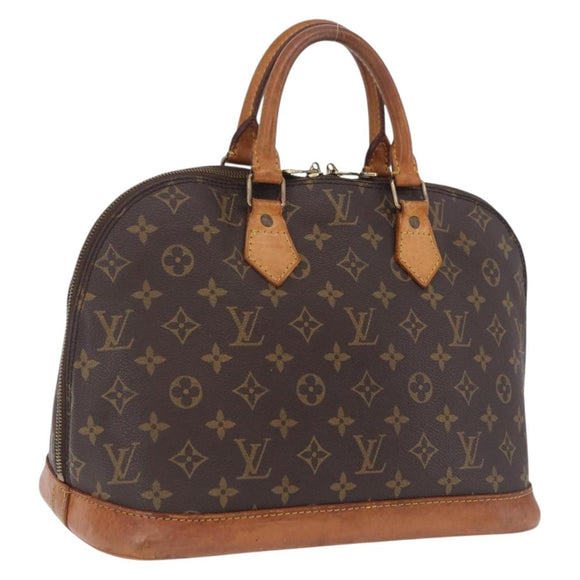 LOUIS VUITTON Monogram Alma Hand Bag M51130 LV Auth ep16900