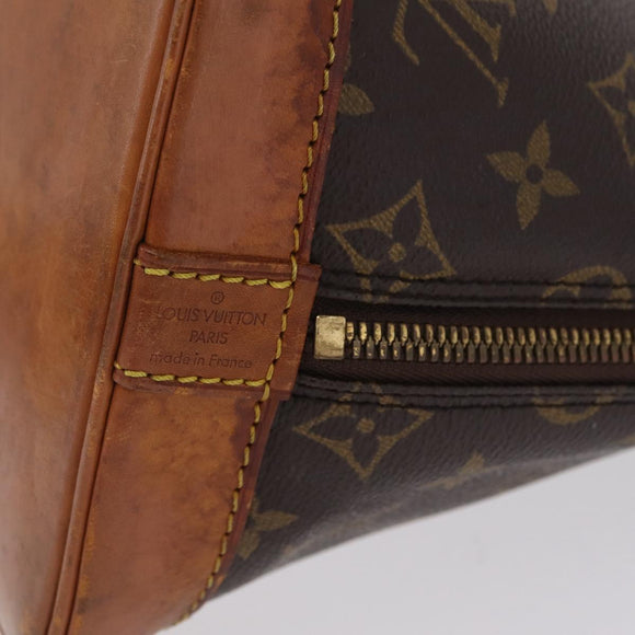 LOUIS VUITTON Monogram Alma Hand Bag M51130 LV Auth ep16900