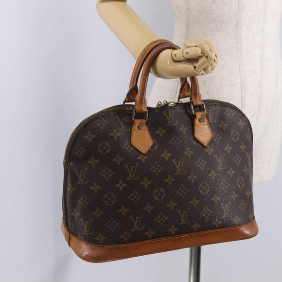 LOUIS VUITTON Monogram Alma Hand Bag M51130 LV Auth ep16900