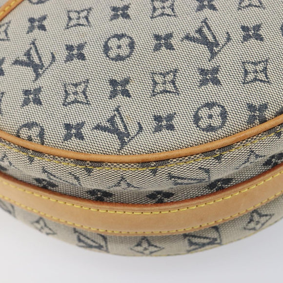 LOUIS VUITTON Monogram Mini Jeanne GM Shoulder Bag Blue M92000 LV Auth ep16901