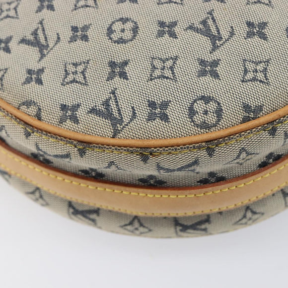 LOUIS VUITTON Monogram Mini Jeanne GM Shoulder Bag Blue M92000 LV Auth ep16901