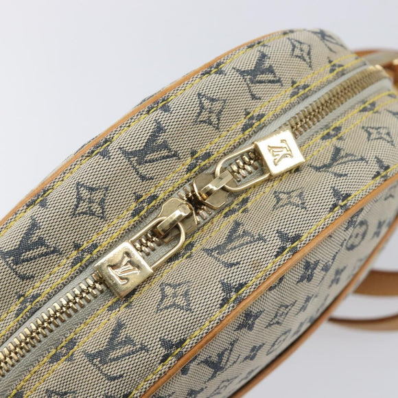 LOUIS VUITTON Monogram Mini Jeanne GM Shoulder Bag Blue M92000 LV Auth ep16901