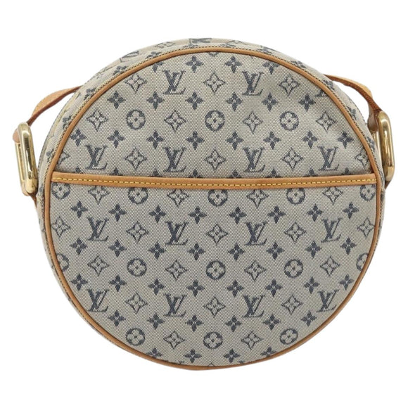 LOUIS VUITTON Monogram Mini Jeanne GM Shoulder Bag Blue M92000 LV Auth ep16901