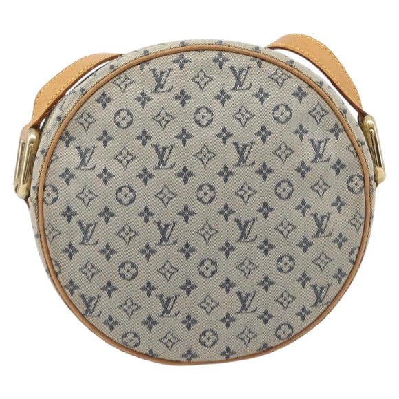 LOUIS VUITTON Monogram Mini Jeanne GM Shoulder Bag Blue M92000 LV Auth ep16901