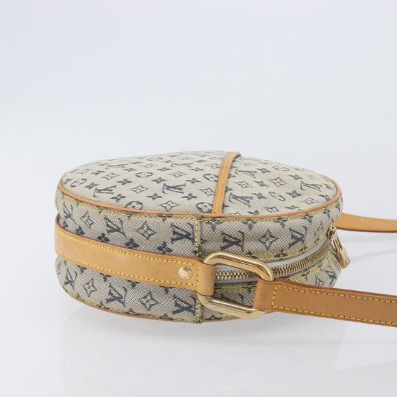 LOUIS VUITTON Monogram Mini Jeanne GM Shoulder Bag Blue M92000 LV Auth ep16901