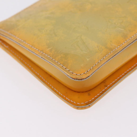 LOUIS VUITTON Monogram Vernis Lexington Pouch Gris M91056 LV Auth ep16904