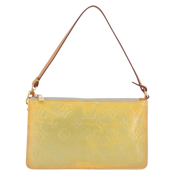 LOUIS VUITTON Monogram Vernis Lexington Pouch Gris M91056 LV Auth ep16904