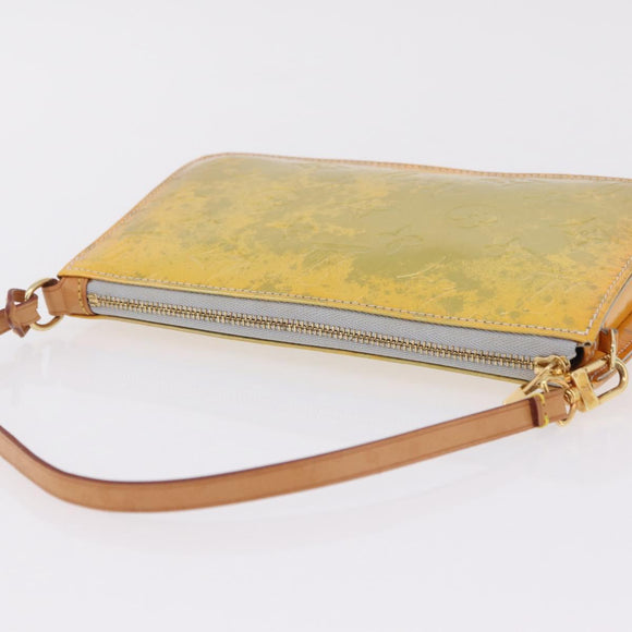 LOUIS VUITTON Monogram Vernis Lexington Pouch Gris M91056 LV Auth ep16904