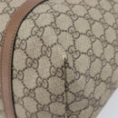 GUCCI Micro GG Supreme Tote Bag PVC Beige Gold 309613 Auth ep16905-11