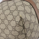 GUCCI Micro GG Supreme Tote Bag PVC Beige Gold 309613 Auth ep16905-12