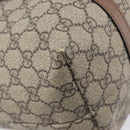 GUCCI Micro GG Supreme Tote Bag PVC Beige Gold 309613 Auth ep16905-14