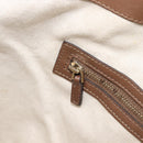 GUCCI Micro GG Supreme Tote Bag PVC Beige Gold 309613 Auth ep16905-21