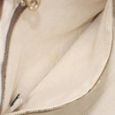 GUCCI Micro GG Supreme Tote Bag PVC Beige Gold 309613 Auth ep16905-22